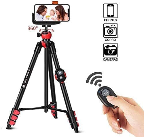 ZOMEi T60 Tripod, Red