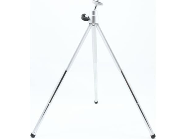 Massa Tripod 3-fase bordstativ / 120-200 mm / Sølv / Med 3D-hode