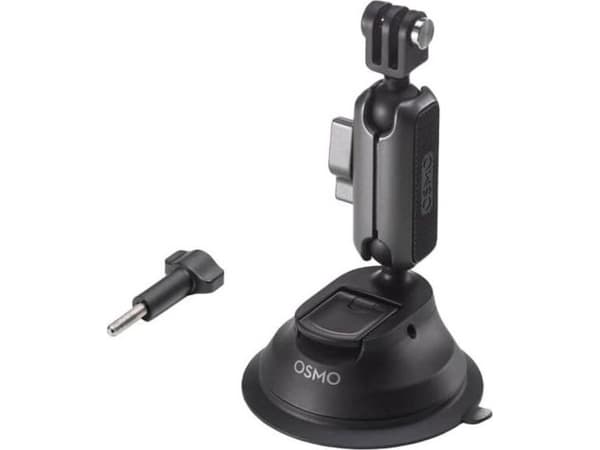DJI Suction Cup Mount - Støttesystem - sugemontering - overflatemonterbar - for DJI Action 2, Osmo Action, Osmo Action 3, Osmo Action 3 Adventure Com