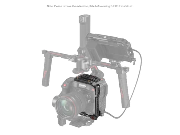 SmallRig 3899, Bur, Svart, Gjuten aluminium, Rostfritt stål, 1 styck, Canon, Canon EOS C70 3899