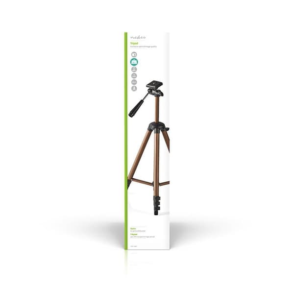Nedis Kolmijalka | Maksimi kuormitettavuus: 2.0 kg | Pienin työkorkeus: 40.5 cm | Maksimi työkorkeus: 128.0 cm | 4 Segmenttiä | Käänneltävä | Matkalau