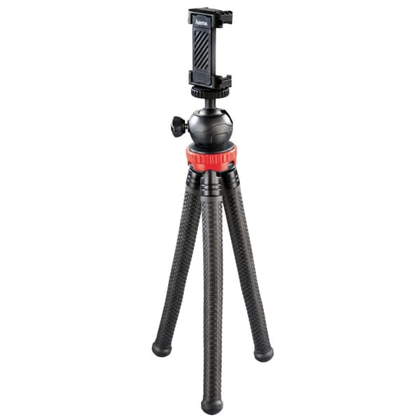 Hama Bordsstativ Kamera, Smartphone & GoPro FlexPro 27 cm Röd