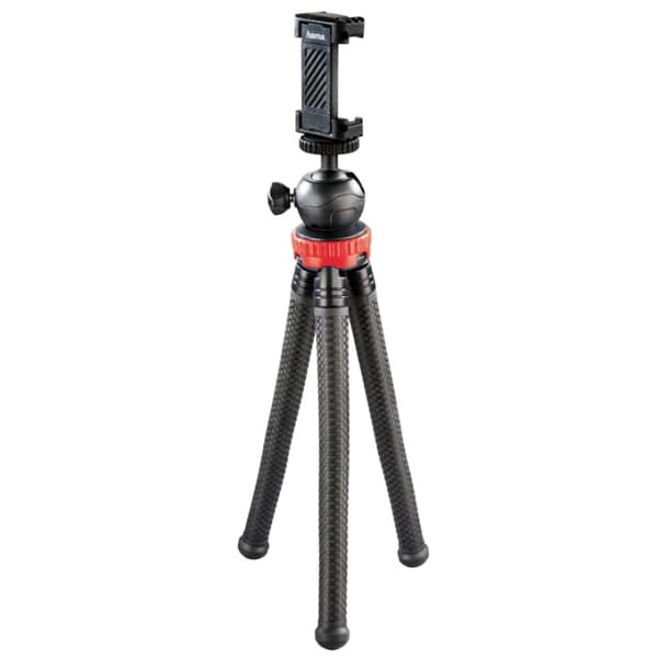 Hama Bordsstativ Kamera, Smartphone & GoPro FlexPro 27 cm Röd