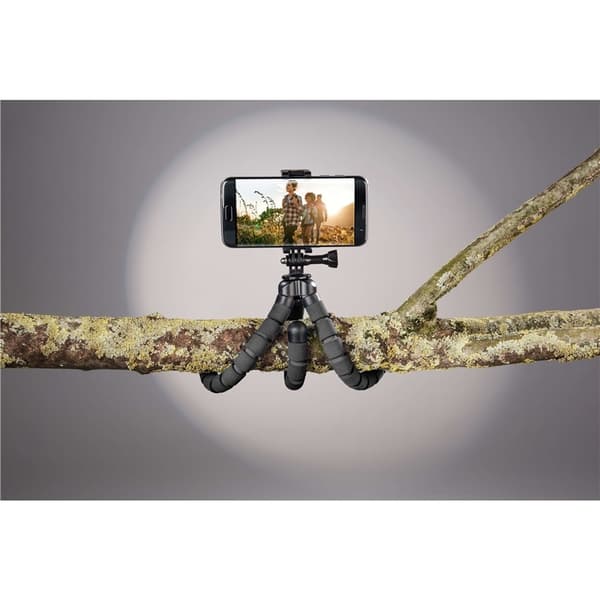 Hama Bordsstativ Flex Smartphone & GoPro 26cm Svart