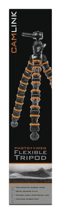 Miniatyrbillede 4 af 6: Camlink CL-TP150 Fleksibelt stativ 9 sektioner