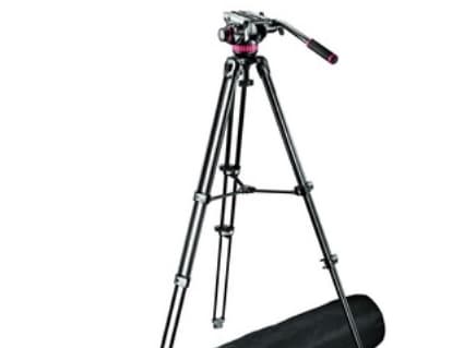 Manfrotto MVK 502 AM, 3 jalkoja, Musta, 156 cm, 3,8 kg