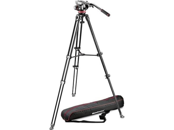 Manfrotto MVK 502 AM, 3 jalkoja, Musta, 156 cm, 3,8 kg