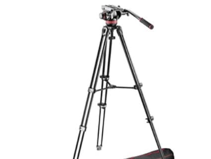Manfrotto MVK 502 AM, 3 jalkoja, Musta, 156 cm, 3,8 kg