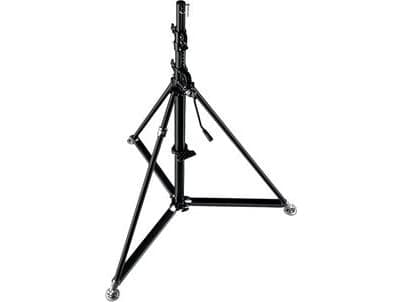 Manfrotto 387XBU, 1 jalkoja, Musta, 3,66 m, 32,5 kg