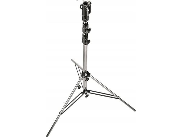 Manfrotto 126CSU, 1 jalkoja, Hopea, 3,33 m, 8,3 kg