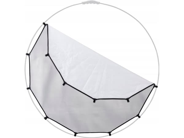 Manfrotto Manfrotto reflector cover HaloCompact Plus 98cm, silver/white