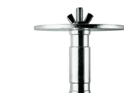 Manfrotto 163-38 - Monteringsadapter - silver