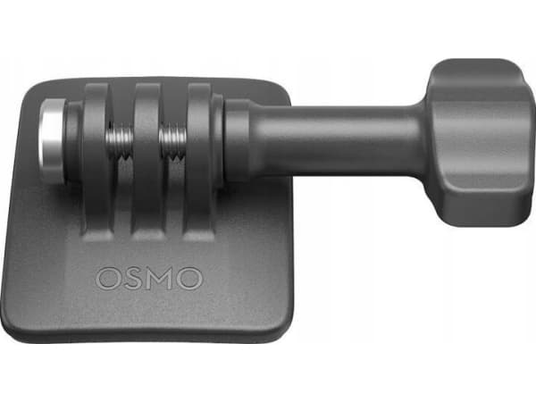 DJI Curved Adhesive Base Kit - Støttesystem - hjelmmontering - kan monteres på kurvet overflate - for DJI Action 2, Osmo Action, Osmo Action 2, Osmo