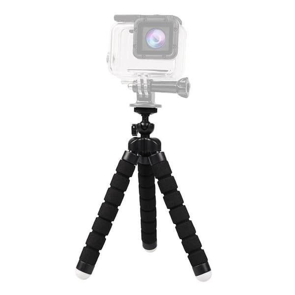 Tripod För mobil/selfie kamera - Svart