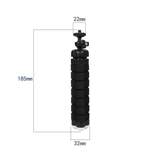 Tripod För mobil/selfie kamera - Svart