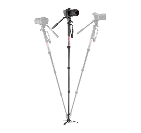 Manfrotto monopod Element MII Video MVMELMIIA4LIVE, punainen