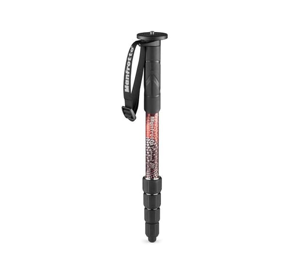 Manfrotto monopod Element MII MMELMIIA5RD, punainen
