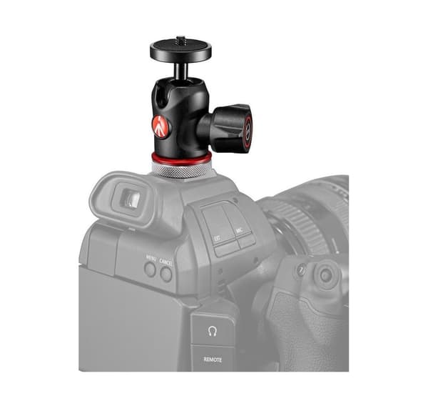 Manfrotto kulhuvud MH492LCD-BH Micro + Kallsko