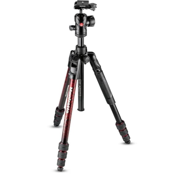 Manfrotto kolmijalkasarja Befree Advanced MKBFRTA4RD-BH, punainen