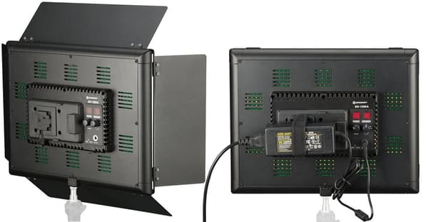 Bresser Kaksivärinen Led-paneelivalosarja Sh-1200a 3 Yksiköitä Musta