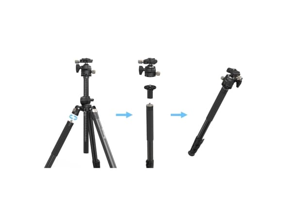 SmallRig 4288, 3 leg(s), Black, 185 cm, 2.08 kg