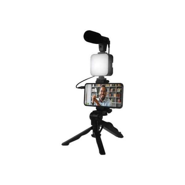 Ställ in Live Streaming Vlogging Smartphone Kit Youtube Sociala nätverk
