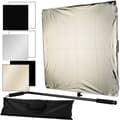Miniatyrbillede 1 af 5: Bresser Br-dp1000 6-i-1 Reflektor/diffusor Panel 100x100 Cm Sort