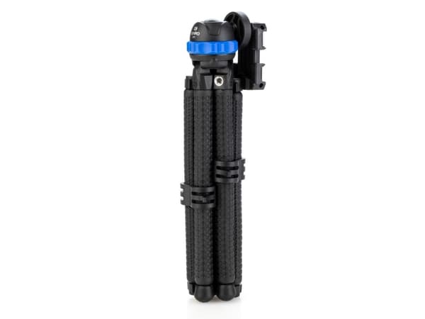 Benro KP1K, 5 jalkoja, Musta, Sininen, 20 cm, 220 g