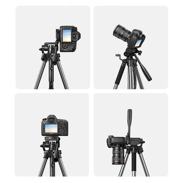 Ugreen Tripod För Mobil/Kamera - Svart/Grå