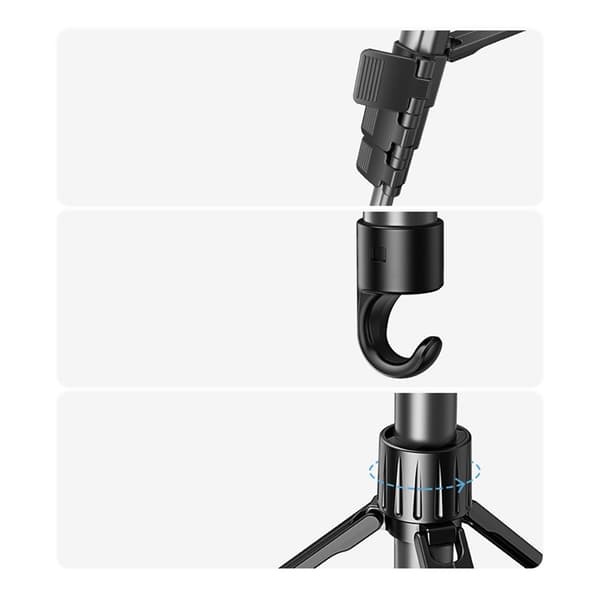 Ugreen Tripod För Mobil/Kamera - Svart/Grå