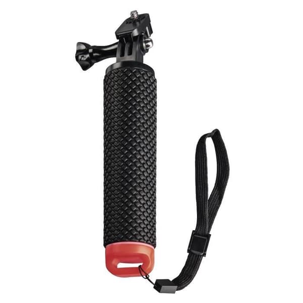 Stöd Hama - 00004458 - Plast - Svart/Röd - Fäste 1/4 - Höjd 19 cm