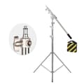 Miniatyrbillede 1 af 2: Tripod til kamera, aluminiumslegering, bærbar stativ, med konsol