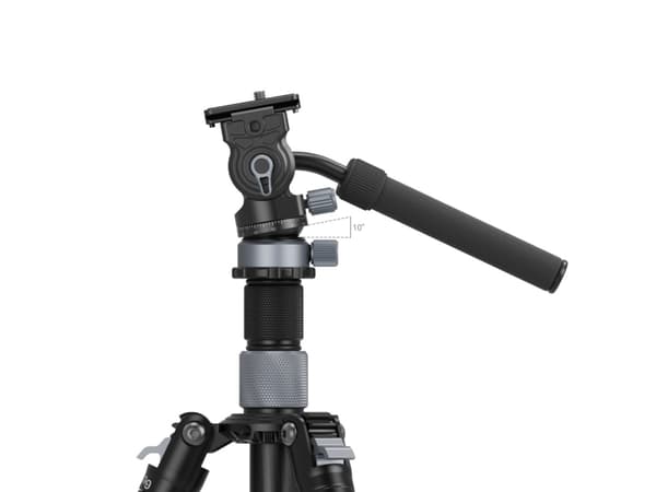 SmallRig 4221, 3 jalkoja, Musta, Harmaa, 160 cm, 1,65 kg