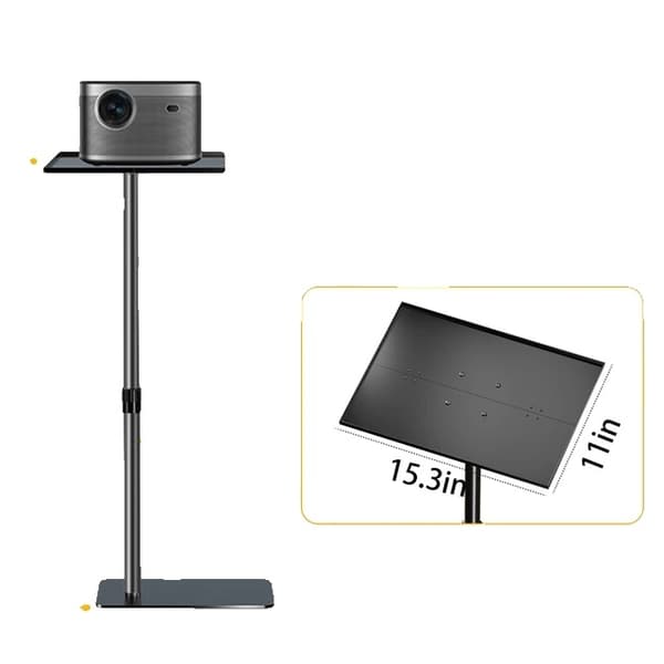 Projektørstand, Justerbar Multi-vinkel Støtte, 360° Drejelig Beslag, Cantilever PTZ Tray Fixed