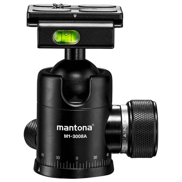 Mantona Onyx 8 Ball Head Stativ Svart