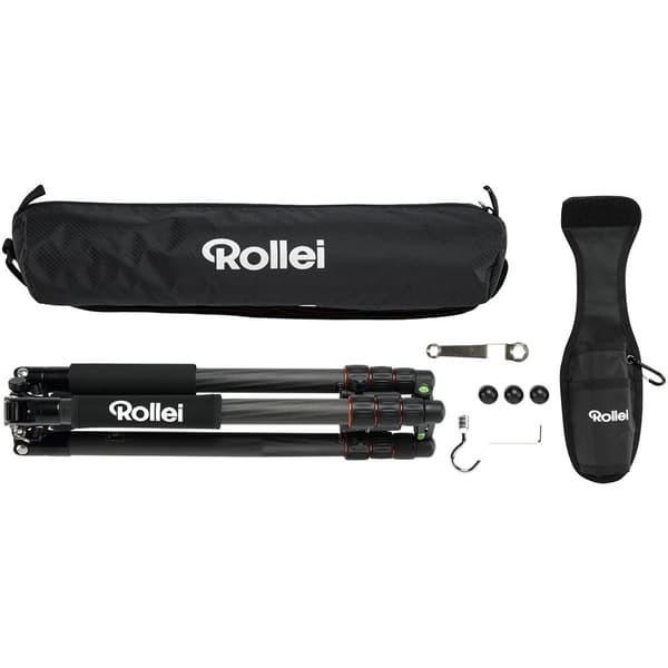 Rollei C6i Carbon Stativ Sort