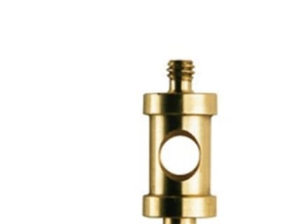 Manfrotto 118, mässing, mässing, 6,35 mm (0.25"), 9,53 mm (0.375"), 1,6 cm, 40 g