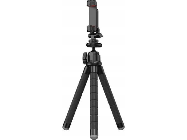 Apexel Joustava kolmijalka 3in1 pidike Bluetooth-kaukosäädin älypuhelimelle / dslr-kameralle / Gopro Sjcam Xiaomi Dji Insta360 / Apl-jj025