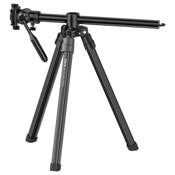 Professionellt aluminiumstativ med Bluetooth-fjärrkontroll, maxhöjd 1760mm, kompakt hopfällning 575mm.,MT-65