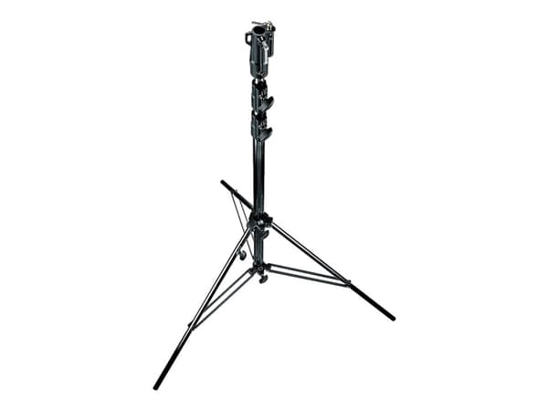 Manfrotto 126BSU, 1 jalkoja, Musta, 3,33 m, 8,3 kg