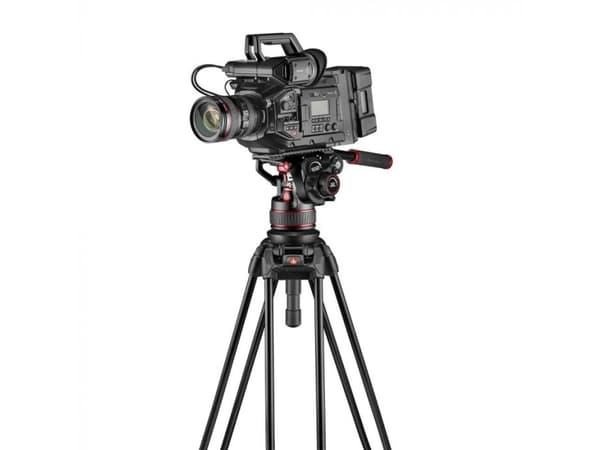 Manfrotto 645 Alu Fast Twin stativ + 608 head center start