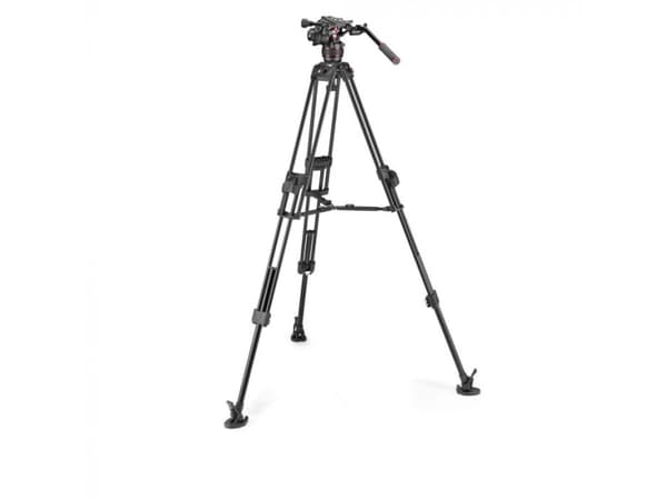 Manfrotto Nitrotech 608, 3 jalkoja, Musta, 173 cm, 6,1 kg