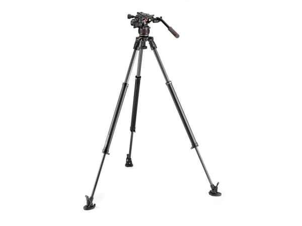 Manfrotto Nitrotech 612, 3 ben, Sort, 171 cm, 5,6 kg