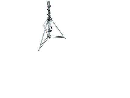 Manfrotto 087NW, 3 jalkoja, Hopea, 3,7 m, 21,4 kg