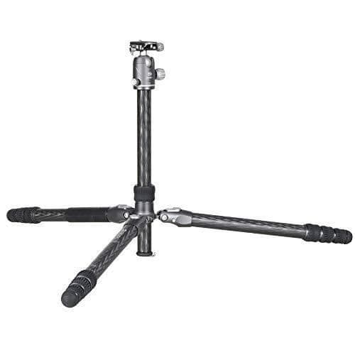 Benro Monopod Rhino Carbon Fiber Three Series med VX30 kulhuvud, 4 bensektioner, vridbenslås, vadderad bärväska
