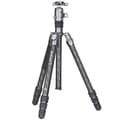 Miniatyrbild 1 av 4: Benro Monopod Rhino Carbon Fiber Three Series med VX30 kulhuvud, 4 bensektioner, vridbenslås, vadderad bärväska