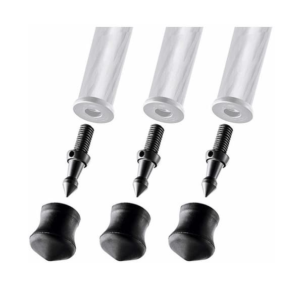 Gitzo korta broddar och gummifötter GSF30S 30mm 3st