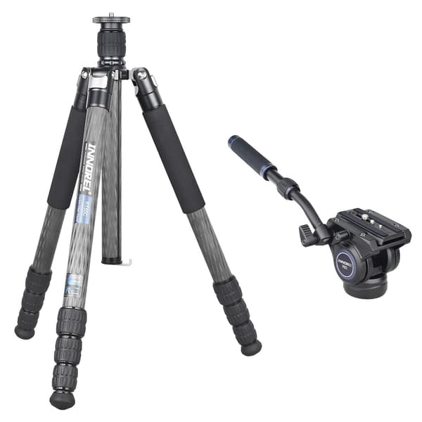 Hi, I'm a carbon fiber tripod with a lightweight design and a load capacity of up to 25kg,Vain RT85C