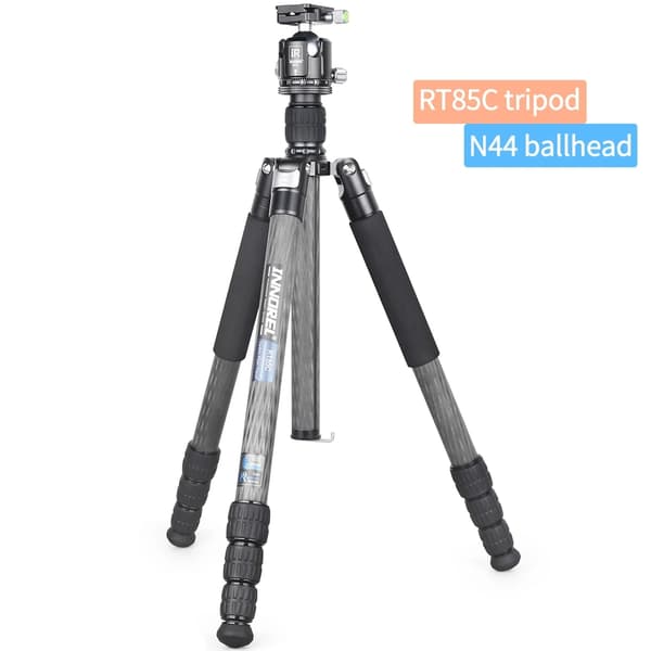 Hi, I'm a carbon fiber tripod with a lightweight design and a load capacity of up to 25kg,Vain RT85C