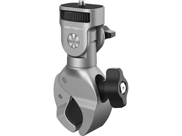 PGYTECH Super Clamp Mount, Universal, Svart, Varje varumärke, Gjuten aluminium, Polyamid, Gummi, 130 g, 96 cm